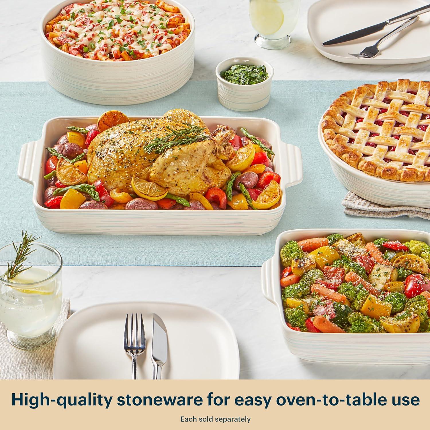 image:imagePyrex 8Piece 6oz Ceramic Ramekin Bakeware Set Nonstick Souffle Oven Pans Bakers For Baking Roasting Steaming8 Piece