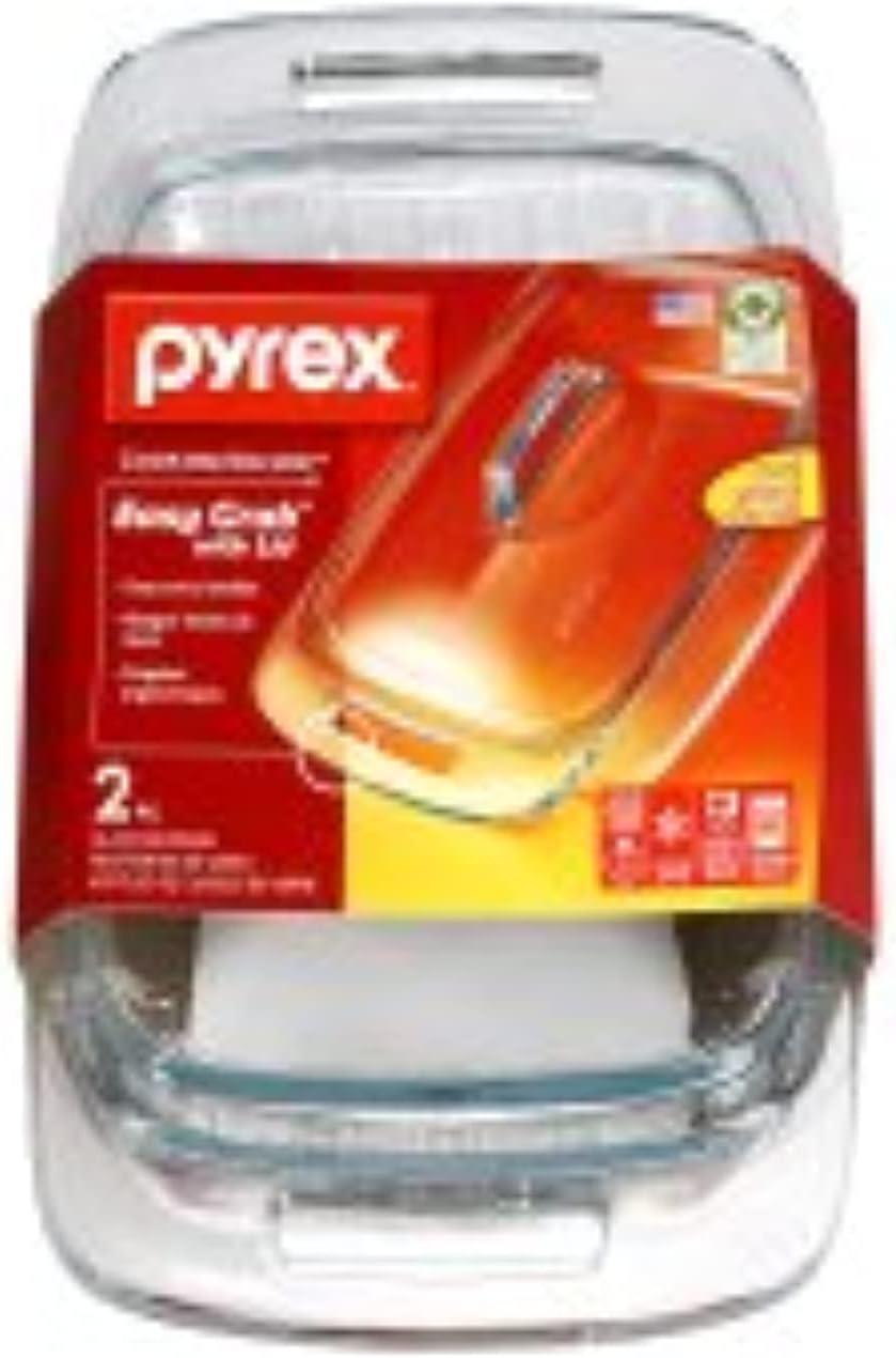image:imagePyrex Deep 52Qt 9x13 2in1 Glass Baking Dish with Glass Lid Extra Large Rectangular Baking Pan For Casserole amp Lasagna Dishwasher Freezer Microwave and PreHeated Oven Safe2 QT