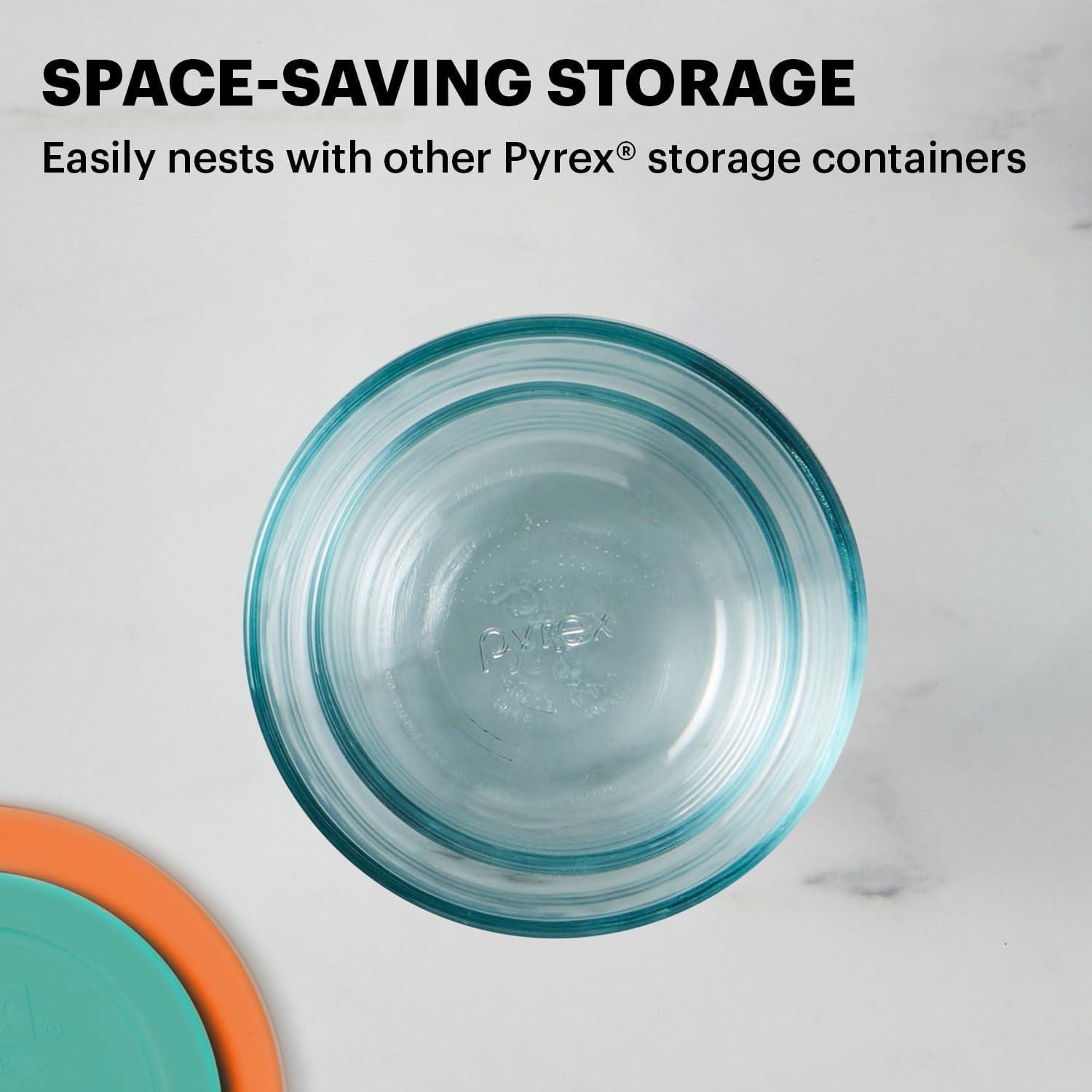 image:imagePyrex Simply Store 8Pack Small Glass Food Storage Containers Set 1 amp 2 Cup Meal Prep Containers With Plastic BPAFree Lids Dishwasher amp Microwave Safe8 Pack Small