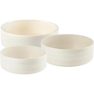 Pyrex (8-Piece, 6oz) Ceramic Ramekin Bakeware Set, Nonstick Souffle Oven Pans, Bakers, For Baking, Roasting, Steaming(3 Piece)